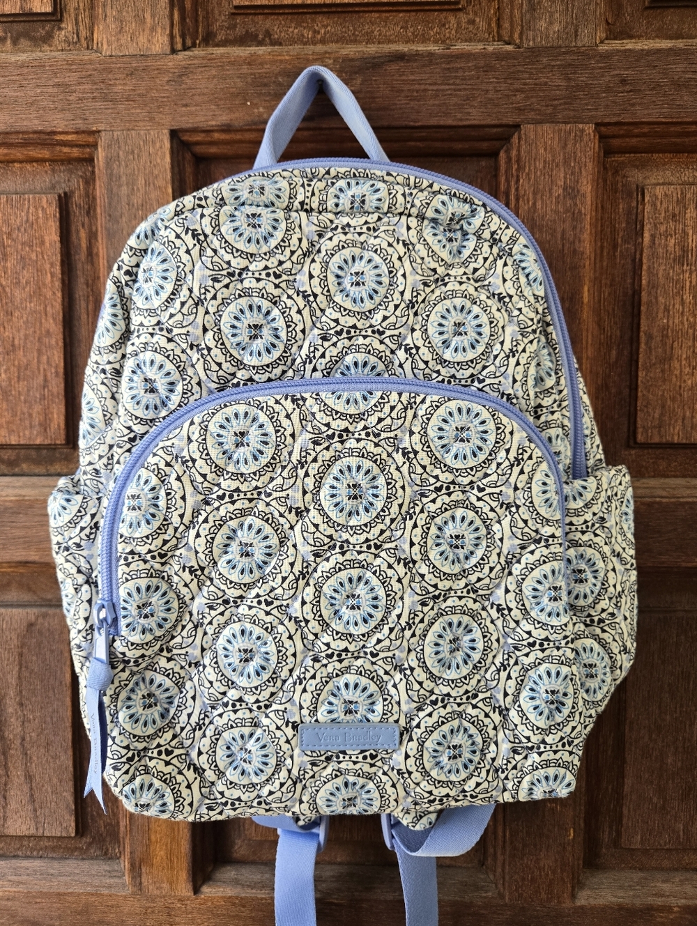 Vera Bradley Essential Compact Backpack In Mini Sketched Medallion
